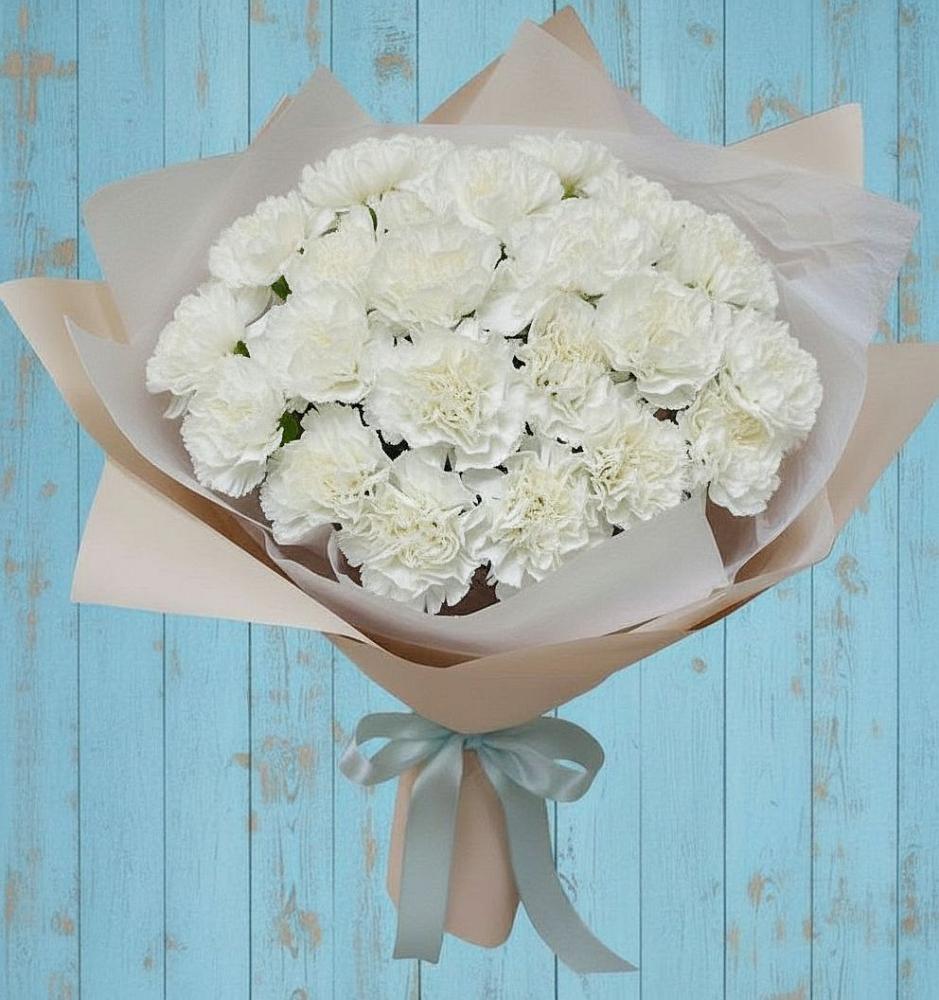 Букет цветов из: Гвоздики в Кощеево