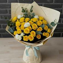 Букет цветов из:  Розы #REPLACE_PRED# Кощеево