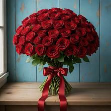 Букет Красные розы Блэк Меджик в Кощеево