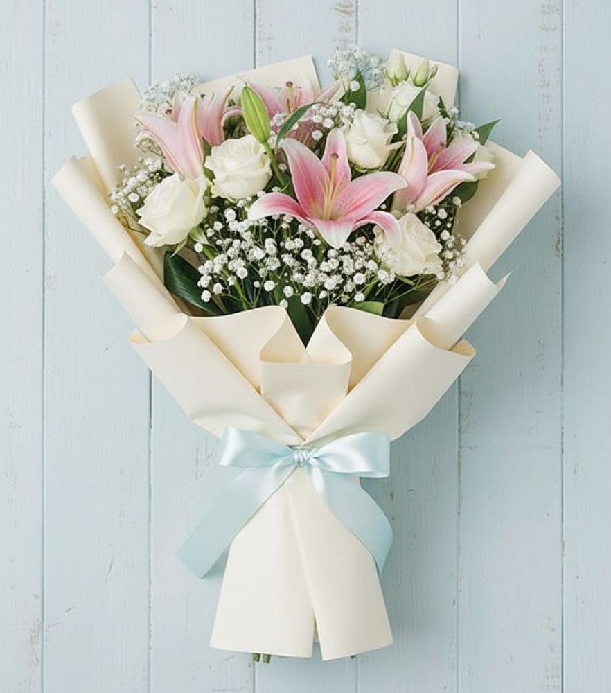 Букет цветов из: Лилии в Кощеево