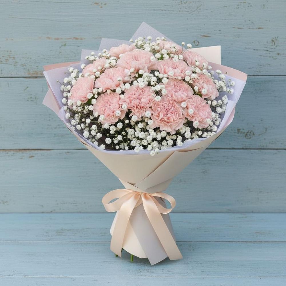 Букет цветов из: Гвоздики в Кощеево