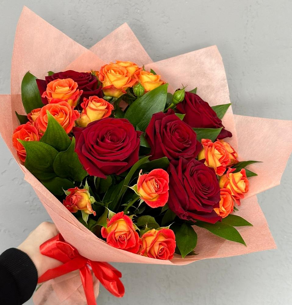 Букет Любовь и восторг в Кощеево