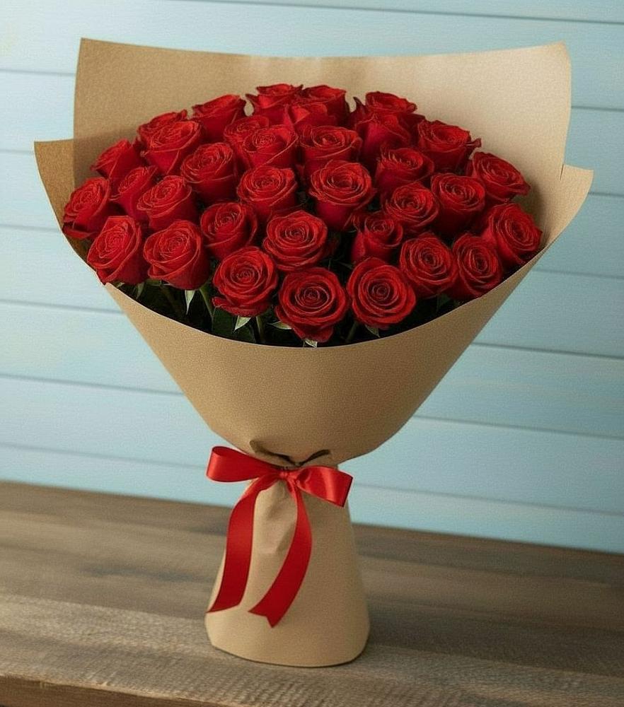 Букет Красные розы Милано в Кощеево