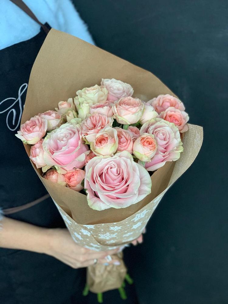 Букет цветов из: Хризантемы и Розы в Кощеево