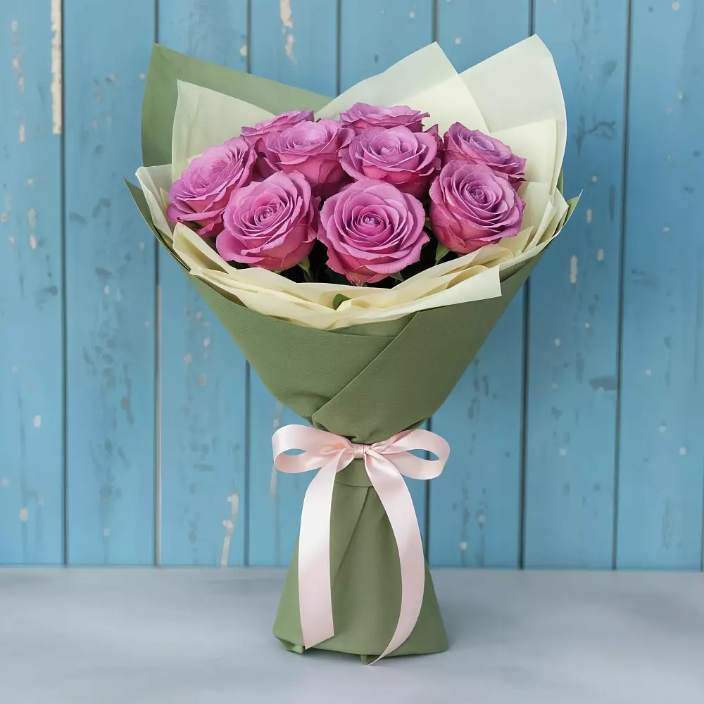 Букет Розы Фёрст Леди в Кощеево